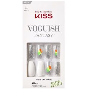 NEW! KISS Voguish Fantasy Nails “After Glow” (Long Length)
